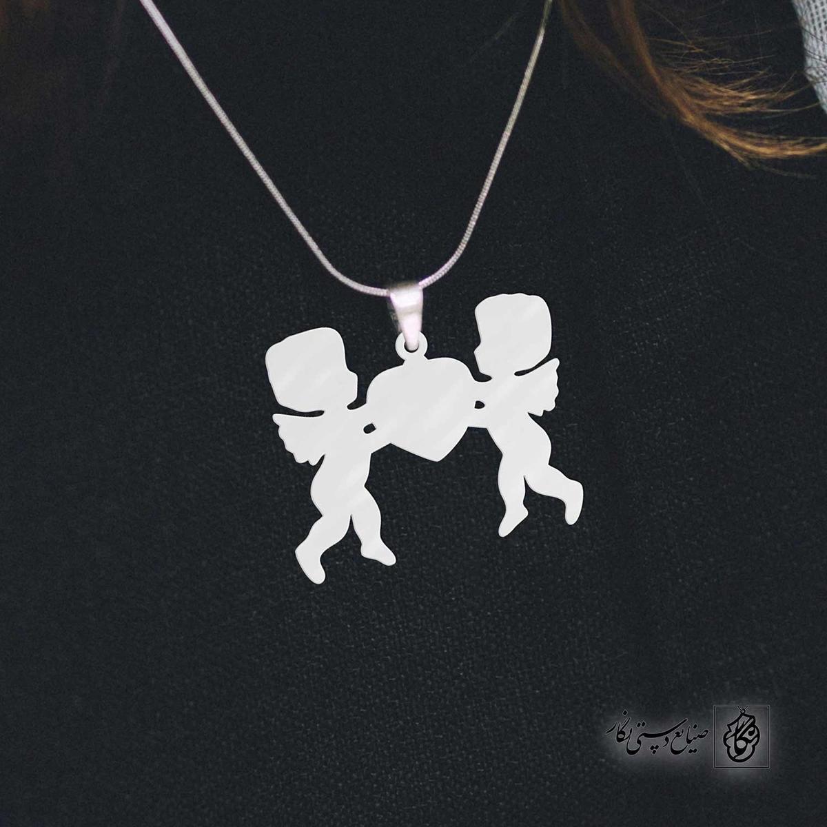 پلاک فرشته قلب کد 40509