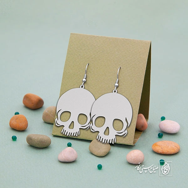 گوشواره اسکلت کد 1372