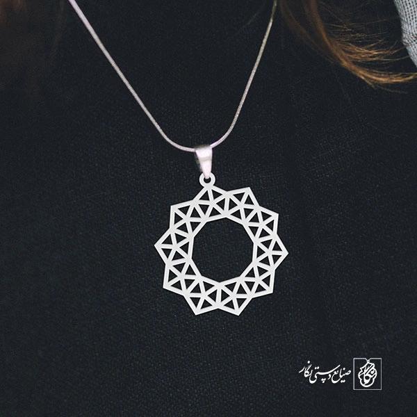 پلاک طرح هندسی کد 1390