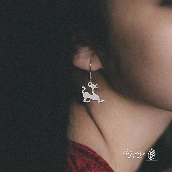 گوشواره نقوش فانتزی کد 1426