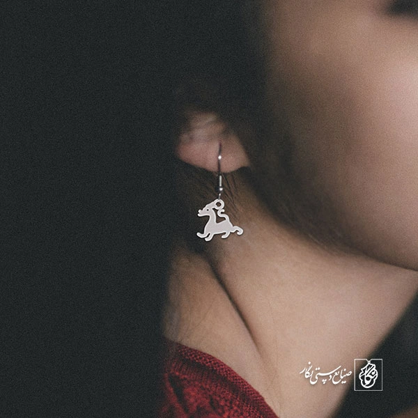 گوشواره طرح نقوش فانتزی کد 1432