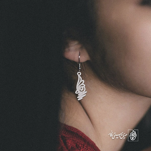 گوشواره طرح اسلیمی کد 1437