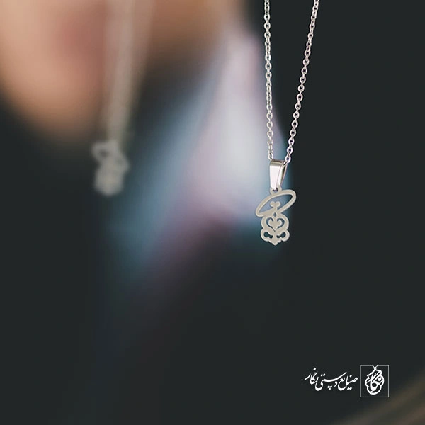 گردنبند طرح اسلیمی کد 1446