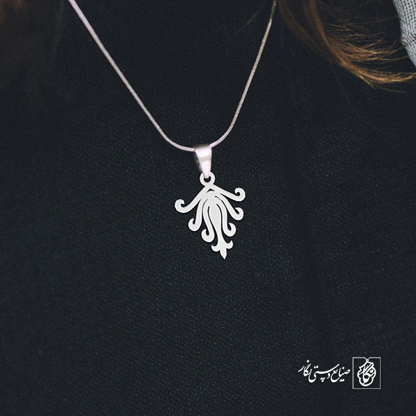 گردنبند طرح اسلیمی کد 1447