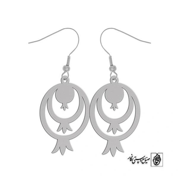 گوشواره طرح انار کد 1966