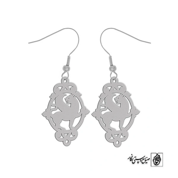 گوشواره شیر دال کد 245