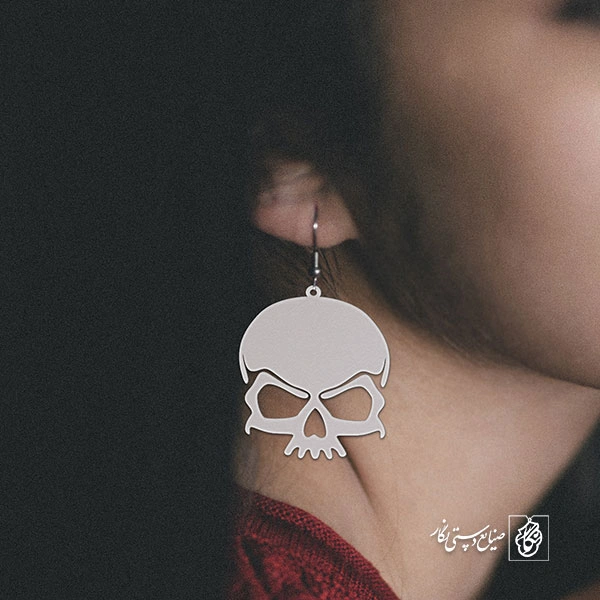 گوشواره جمجمه کد 272