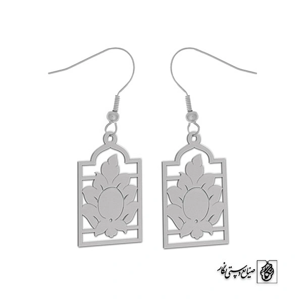 گوشواره گل قالی کد 290