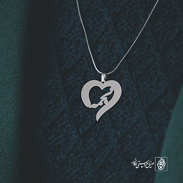 آویز گردنبند آویز گردنبند پلاک  اسم نجمه کد 2423