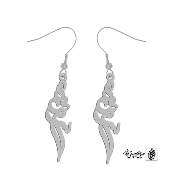 گوشواره اسم سمیه کد 2630