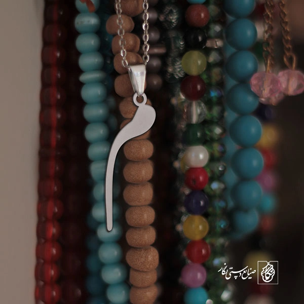 گردنبند میم کد 3717