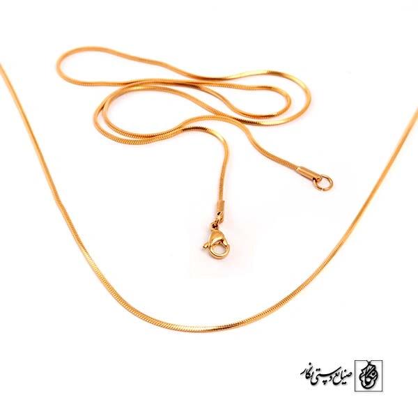 زنجیر استیل ماری طلایی