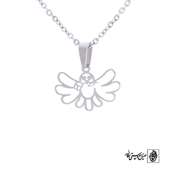 پلاک آویز پرنده فانتزی کد 495