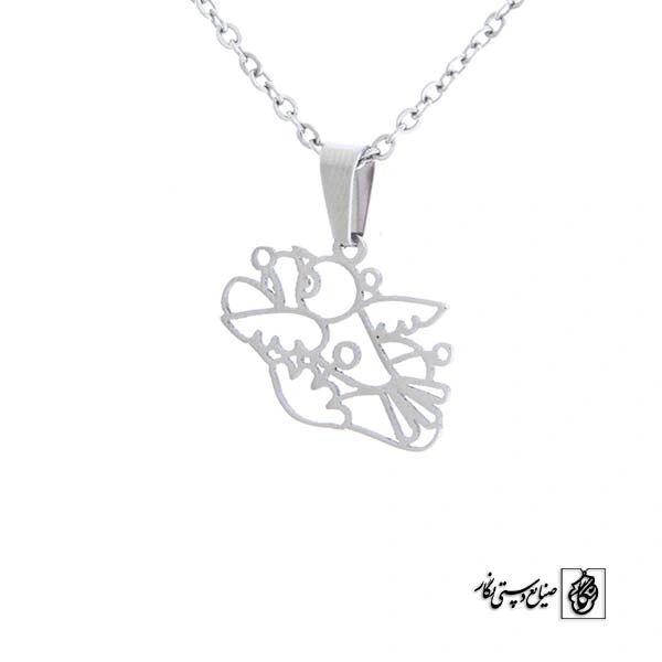 پلاک آویز پرنده فانتزی کد 503