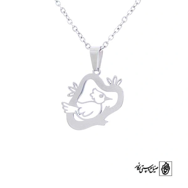 پلاک آویز پرنده فانتزی کد 504