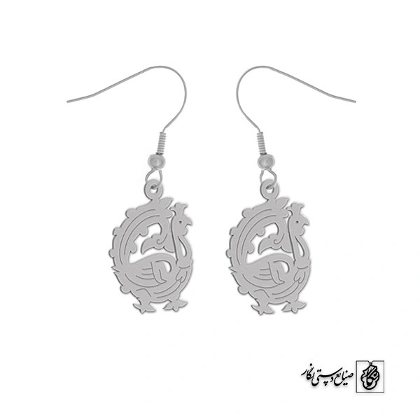 گوشواره پرنده کد 528