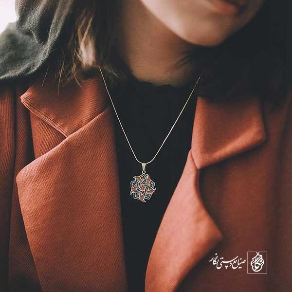 پلاک گل چرخان کد 613