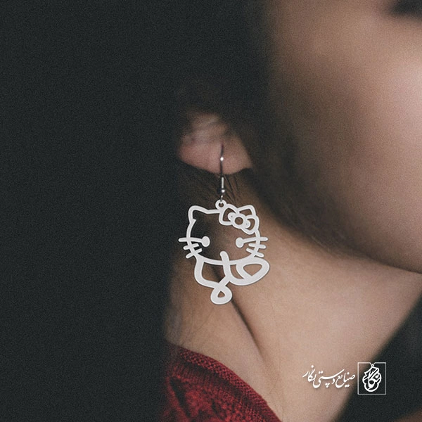 گوشواره اسم حلما کد 800