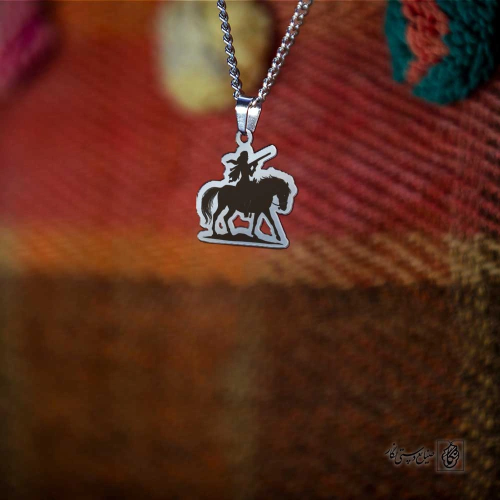 پلاک سوار زن قشقایی کد 210039