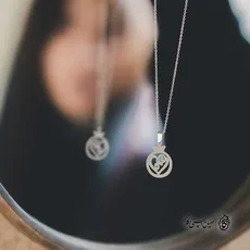 پلاک انار لاو قلب  LOVE کد 40386
