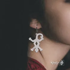 گوشواره مارمولک کد 242