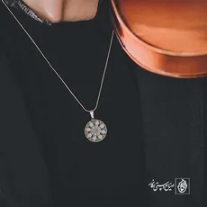 پلاک گره چینی دایره کد 241