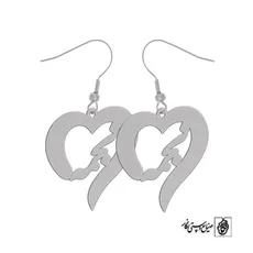 گوشواره اسم نجمه کد 2423