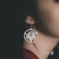 گوشواره اسم مهتاب کد 3604
