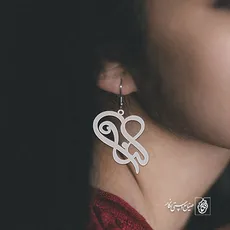 گوشواره اسم انا کد 3640