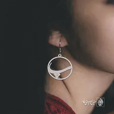 گوشواره حرف پ کد 3938
