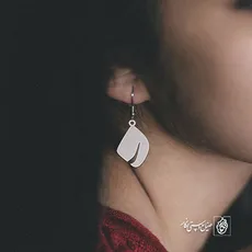 گوشواره حرف ر کد 3942