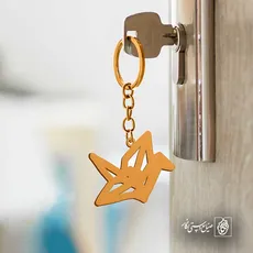 پلاک  پرنده اوریگامی کد 42371