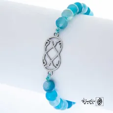 پلاک دستبندی اسلیمی کد 80011