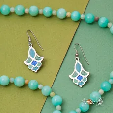 گوشواره طرح اسلیمی کد 527