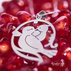 پلاک پرنده فانتزی کد 554