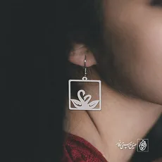 گوشواره قو کد 582
