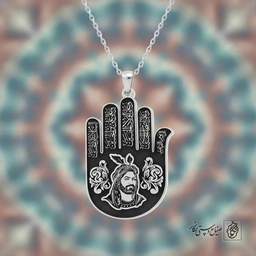 گردنبند دست حضرت عباس (یا اباالفضل) تمثال کد 60278