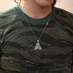 پلاک حرف a کد 3981