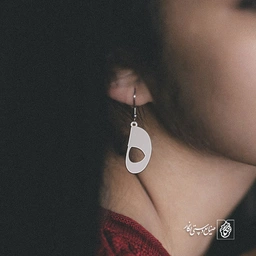 گوشواره حرف ه کد 15