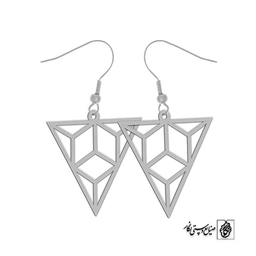 گوشواره طرح هندسی کد 1382