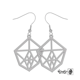 گوشواره طرح هندسی کد 1385