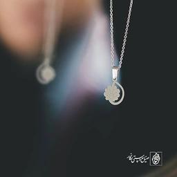 گردنبند حرف ه کد 1455