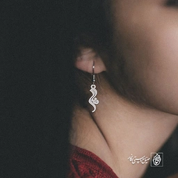 گوشواره اسم منا کد 1772