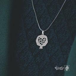 آویز گردنبند پلاک طرح انار کد 1980