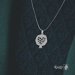 آویز گردنبند پلاک طرح انار کد 1980