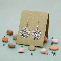 گوشواره گره چینی دایره کد 241