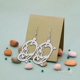 گوشواره اسم مرسانا کد 2385