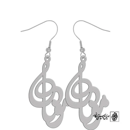 گوشواره اسم مونا کد 2405