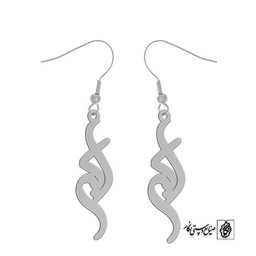 گوشواره اسم اکبر کد 2805