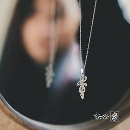 گردنبند یاسی کد 3422